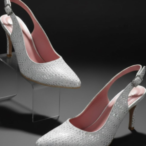 STILETTO TALCO PLATA